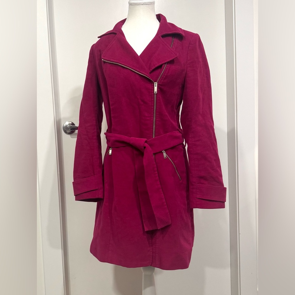 Fuchsia Pink Coat